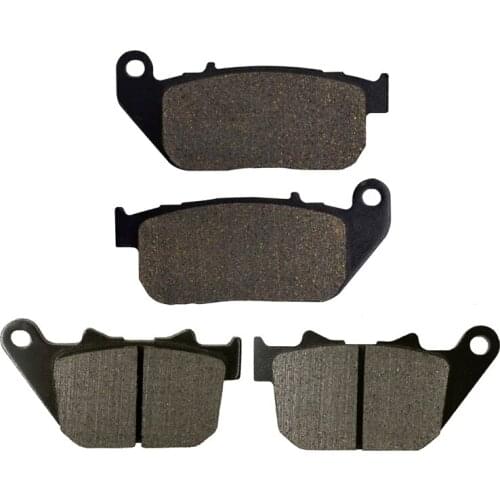 Motorcycle Front Rear Brake Pads for Harley XL50 L883 Iron XL 883 Sportster Custom XL1200 XL 1200 XL1200V XL1200X 48 Forty Eight