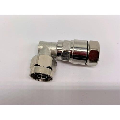 Right angle 1/2 N type Male 50-12 feeder connector for 50-12 cable N connector 1pcs