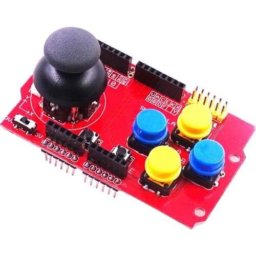 Joystick Shield for Arduino Expansion Board Analog Keyboard and Mouse Function