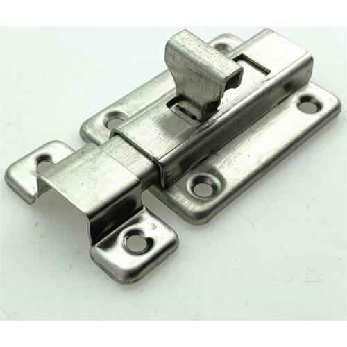 Thick Stainless Steel Automatic Spring Latch Lock Buckle Door Lock Door Buckle Wooden Door Anti-theft Door Pin