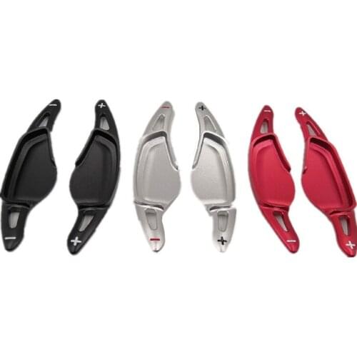 2PCS Aluminium Alloy Steering Wheel Extension Paddle Shift Trim for BMW 5 Series G30 G31 7 Series G11 G12 2017 2018