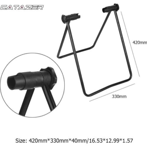 High Quality Parking Holder Folding Hot Bike Kickstand Repair Parking Holder Bicycle Triple Wheel Hub Repair Stand Kick Stand