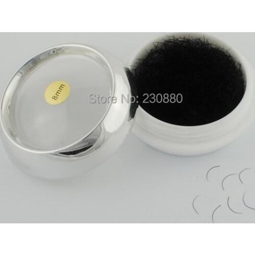 1 Bottle manufacturer hot sale silk single eyelash extension from korea by free shipping