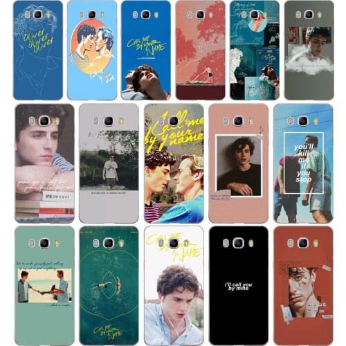 054FG Call Me by Your Name Soft Silicone Tpu Cover phone Case for Samsung j3 j5 j7 2016 2017 j330 j2 j6 Plus 2018