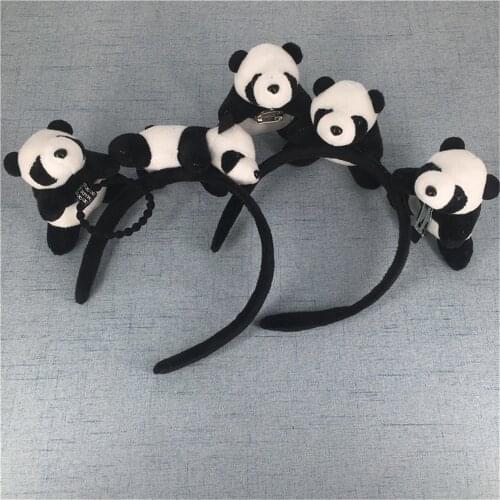 Panda Designs , 8CM Panda Stuffed Plush Toy , Decoration Plush Doll For Children Girl