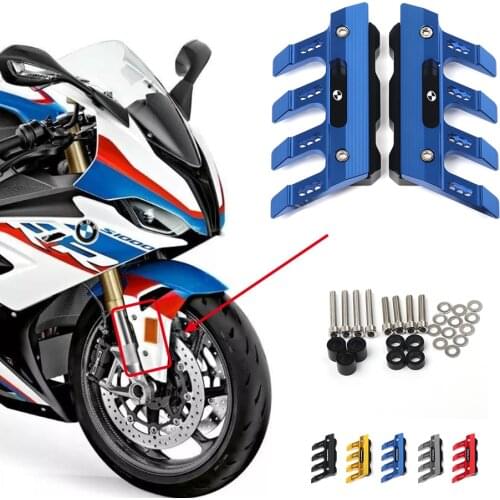 For BMW S1000R S1000RR S1000XR F900XR HP4 G310GS F800GT F800R R nineT Motorcycle Accessories Mudguard Side Front Fender Slider