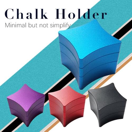 Magnetic Billiard Chalk Holder High-end Pool Stick Kit Snooker Chalk Holder Pool Billiard Accessories China