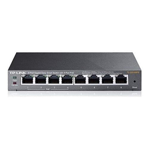 Desktop Switch TP-LINK NSWSSO0207 TL-SG108PE 8xGB 4xGB PoE