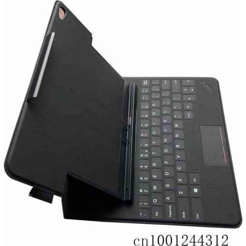 New Original For Lenovo ThinkPad 10 Tablet Touch Keyboard Leather Case English US 03X9068