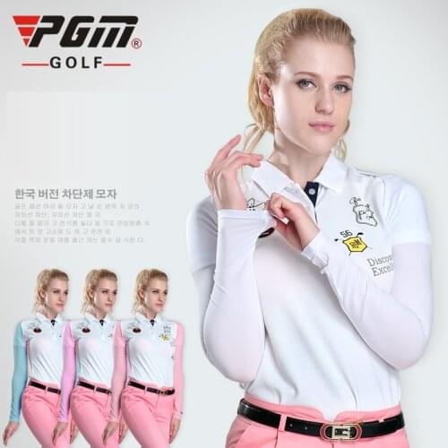 Arm Sleeves Golf Cooling Shawl Summer Sun Protection Arm Sleeves Womens Long-Sleeved Ice Silk Bottoming Shirt Anti-UV Sleeve