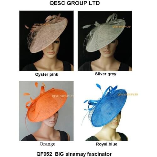 Wholesale NEW Attractive multiple color Sinamay fascinator hats womens hat kentucky derby ,wedding party .FREE SHIPPING