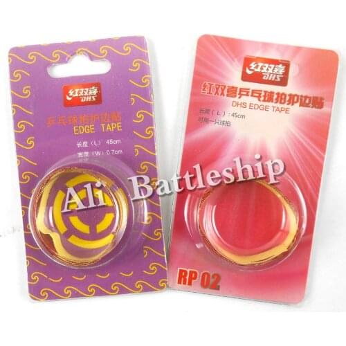 Original DHS DXGC009-1 RP02 table tennis pingpong edge tape