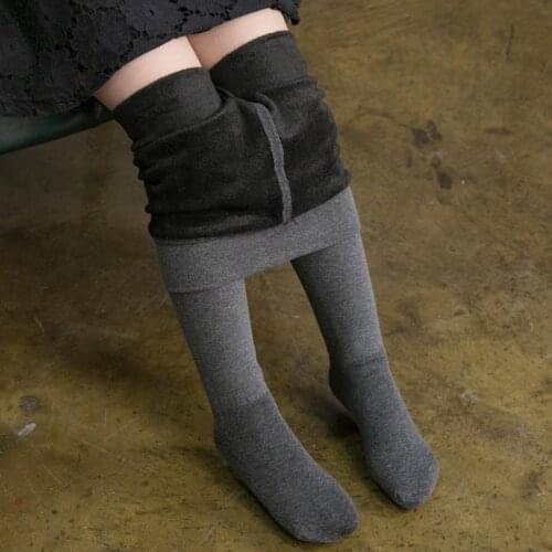 Autumn Winter Girls Kids Leggings Plus Velvet To Keep Warm Candy Colors Children Girls Pants 3-16 Year Kids Leggings for Girls
