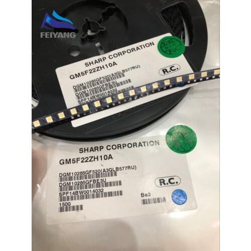 2000PCS For SHARP LED TV Application LCD Backlight for TV LED Backlight 1W 3V 3535 3537 Cool white GM5F22ZH10A