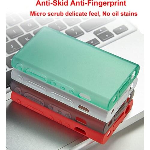 Anti-shock Anti-finger Soft Frosted TPU Protective Skin Case Cover For Sony Walkman NW A50 A55 A56 A57