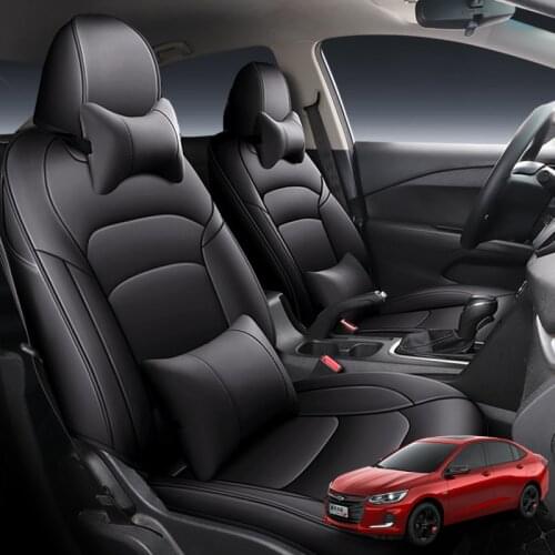 Special Car Custom fit car seat covers For Chevrolet onix cavalier 2016 2017 2018 2019 Pure black seat cushion1set accessories