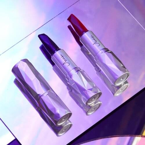 Three-color In One Lipstick Matte Velvet Lipstick Black Color-changing Lipstick Moisturizing Waterproof Long-lasting TSLM2