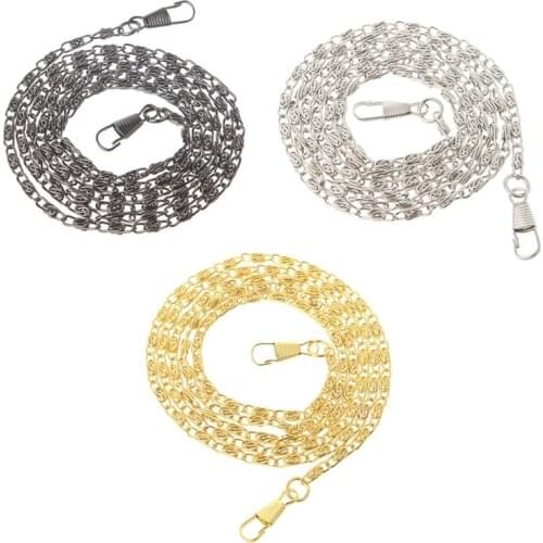 Replacement Metal Purse Chain Strap Handle Bag Accessories Shoulder Crossbody Bag Handbag