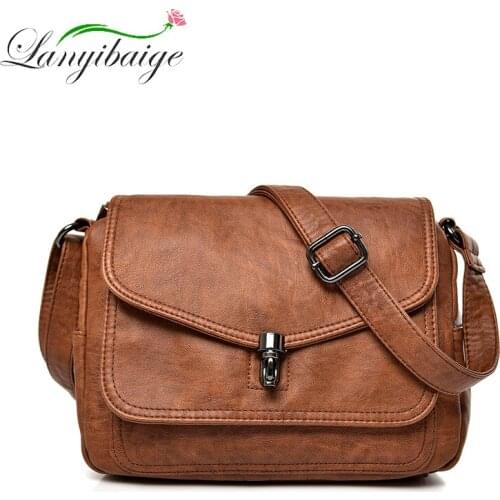 Retro Lady Bag Shoulder Bag High Quality Lock Clamshell Designer Bag Girl Trendy Style Messenger Bag Casual Female Bag New 2021