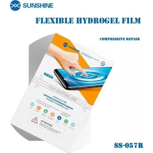 50pcs SS-057R Compressive Repair Hydrogel Film Sheets Screen Protectors For Edge Surface Phone Plotter Sheets for Cutter Machine