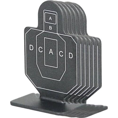 6pcs/lot airsoft accessories iron metal military Tactical Shooting Target For Outdoor Hunting paintball ht227