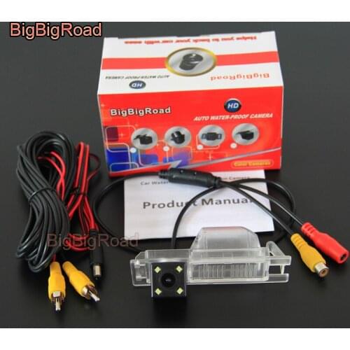BigBigRoad Car Rear View Camera For Alfa Romeo AR 156 159 166 147 Brera Spider Giulietta 940 2010 2011 2012 2013 2014 2015