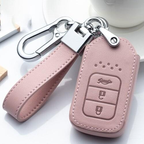 2 3 4 Button Car Key Case Cover Protection for Honda Accord 9 Crider City Vezel Spirior Odyssey Civic Jazz HRV CRV Fit Freed