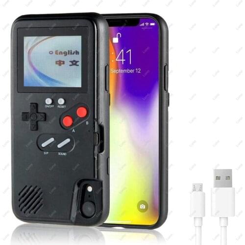 Playable Game Console Case for Samsung Galaxy S21 Plus Ultra S20 S10 S 21 Note 20 10 Case 36 Retro Games Cover Color Screen Gift