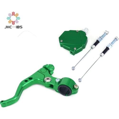 Short Stunt Clutch Lever Easy Pull Cable System For Kawasaki Z650 Z750 Z 650 750 900 800 1000 ZX6R ZX10R KX125 KX250 KX450F KLX