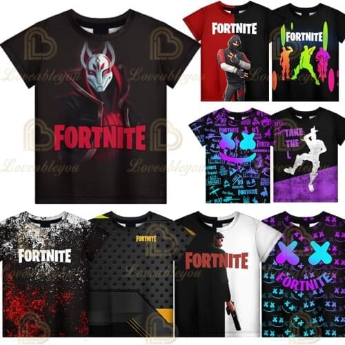 Battle Royale Kids Boys Cartoon Summer T Shirts
