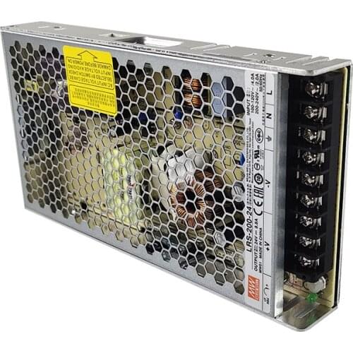 MEAN WELL switching power supply lighting transformer AC 110V 220V to DC 24V 200W power adapter suitable for lighting CCTV
