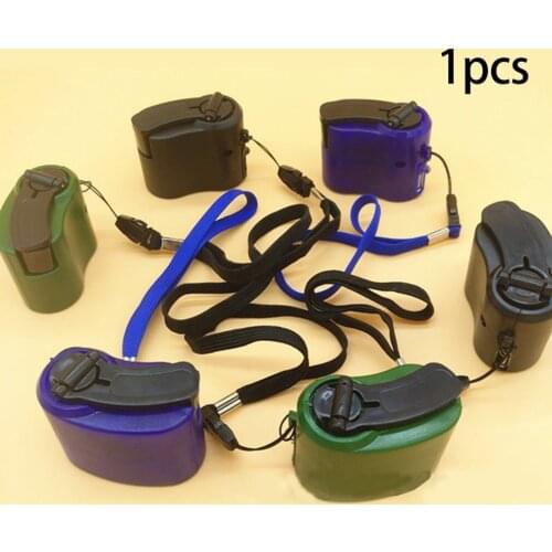 Mini Compact Hand Crank Charger field Manual Generator Mobile Phone Emergency Charger Usb Charger Stay Connected