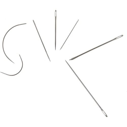 7pcs Sewing Needles Repair Kit DIY Craft Upholstery Carpet Leather Curved Canvas for Sewing Fabric Bags Tools Sewing Accessory