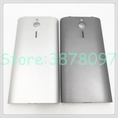 New Silver/Gray Back Cover For Nokia 230 Metal Housing Battery Back Door Cover+Logo
