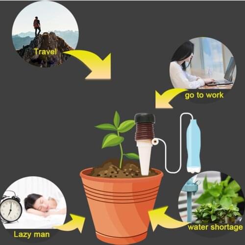 Indoor Automatic Drip Irrigation Watering System Flower Plant Watering Tools For Flower Pot Micro Drip Head gardening tools