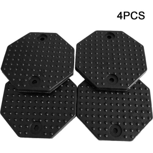 Universal 4Pcs Octagon 135*10mm Heavy Duty Rubber Lifting Arm Pads Car Lift Accessories for Auto Lift Hoist Spareparts