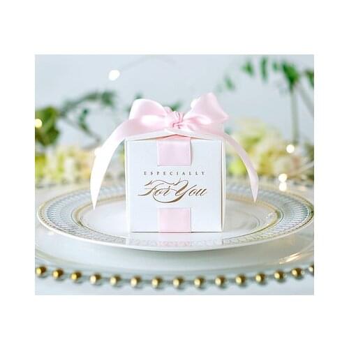 Upscale Creative Wedding Favors Gift Box Boy&Girl Candy Boxes for Christening Baby Shower Birthday Party Supplies Chocolate Box