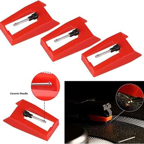 1 Pc Ruby Aluminum Turntable Stylus Needle Accessory For Lp Vinyl Player Phonograph Gramophone Record Player Stylus Needle New