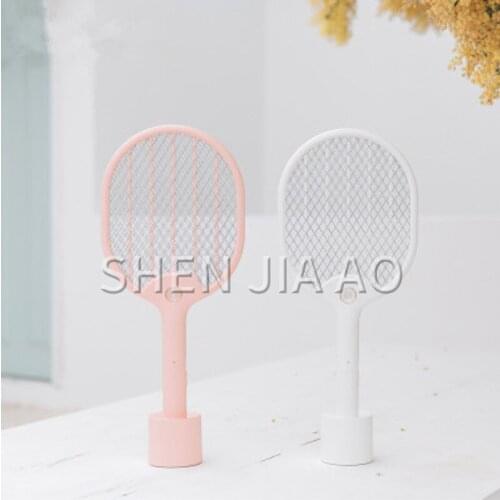 207 Charging household net electric mosquito swatter Mosquito killing mosquito killing tool Electric shock handheld electric 1pc