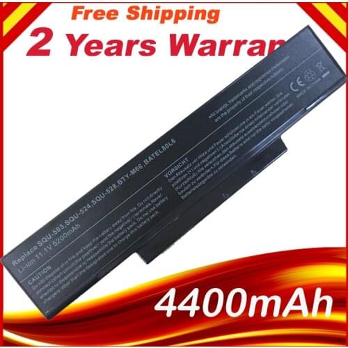 Laptop Battery For LG E500 EB500 ED500 M740BAT-6 M660BAT-6 M660NBAT-6 SQU-524 SQU-528 SQU-529 SQU-718 BTY-M66