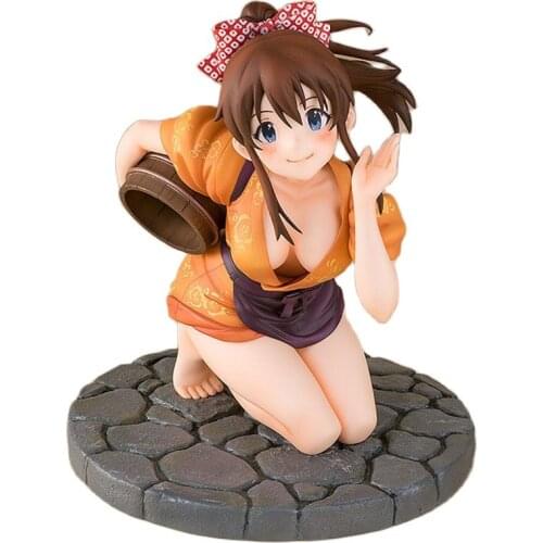 13CM PVC 1/6 Anime The Idolmaster Million Live Minako Satake Scale Painted Sexy Action Figure Collection Model Toys Doll