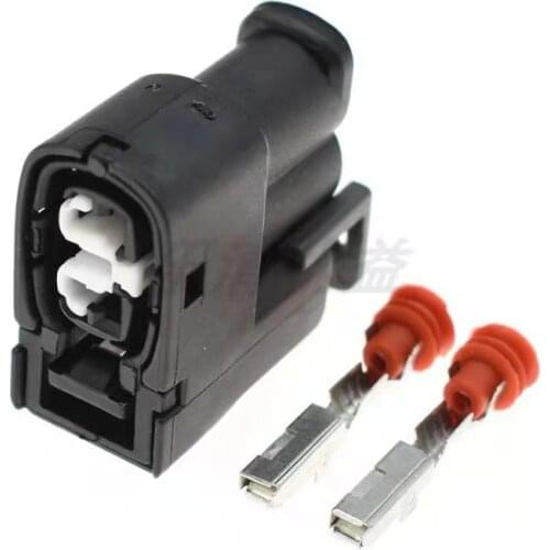 Free shipping 1000 pcs DJ70280Y-2.2-21 2Pin AMP Car Electrical Wire Connectors for VW,BMW,Audi,Toyota,NISSAN