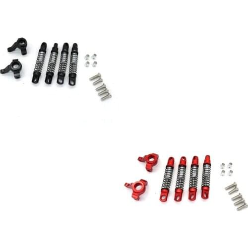 For XIAOMI XMYKC01CM JIMNY 1/16 RC Crawler Car Parts Metal Shock Absorber with Steering Cup Upgrade Accessories