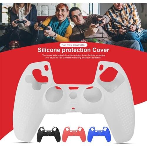 Gamepad Silicone Non-slip Protective Suitable For Playstation5 Accessories PS5 Controller Non-slip Cover Luminous Thumb Grip Cap