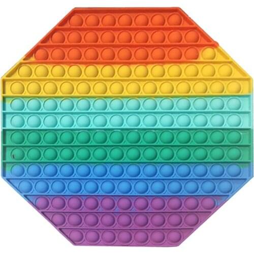 Large Size 30cm Fidget Toy Push Bubble Autism Needs Squishy Antistress Reliever Sensory Toys Adult Child Funny Anti Stress