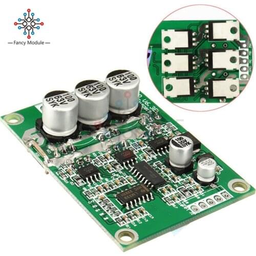 12V 24V 36V 500W Brushless Motor Controller Motor Balanced Car Driver Board Voltage Speed Regulation DC Motor Speed Controller