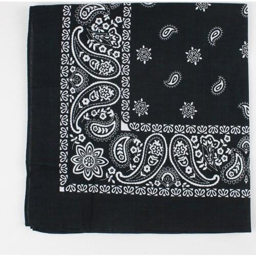 Linbaiway Mens Suits Handkerchief Print Pocket Towel Cotton Women Paisley Floral Printed Scarf Big Pocket Square Custom LOGO