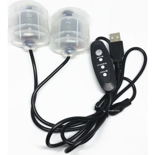 USB Vibration 260 DC Motor 3-speed Adjustable DIY Massage Pillow Waist Cushion GOOD Accessories