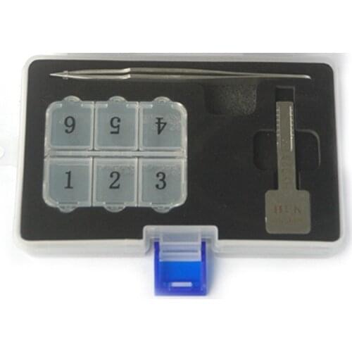 2018 HUK HY22 car key moulds+ key code for key mould Car Key Profile Modeling