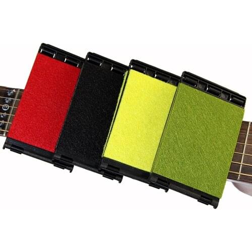 MUKU Quick-Set Bass Guitar Strings Scrubber / Guitar String Brusher / Bass Gutar Fingerboard Strings Cleaner & Maintenance